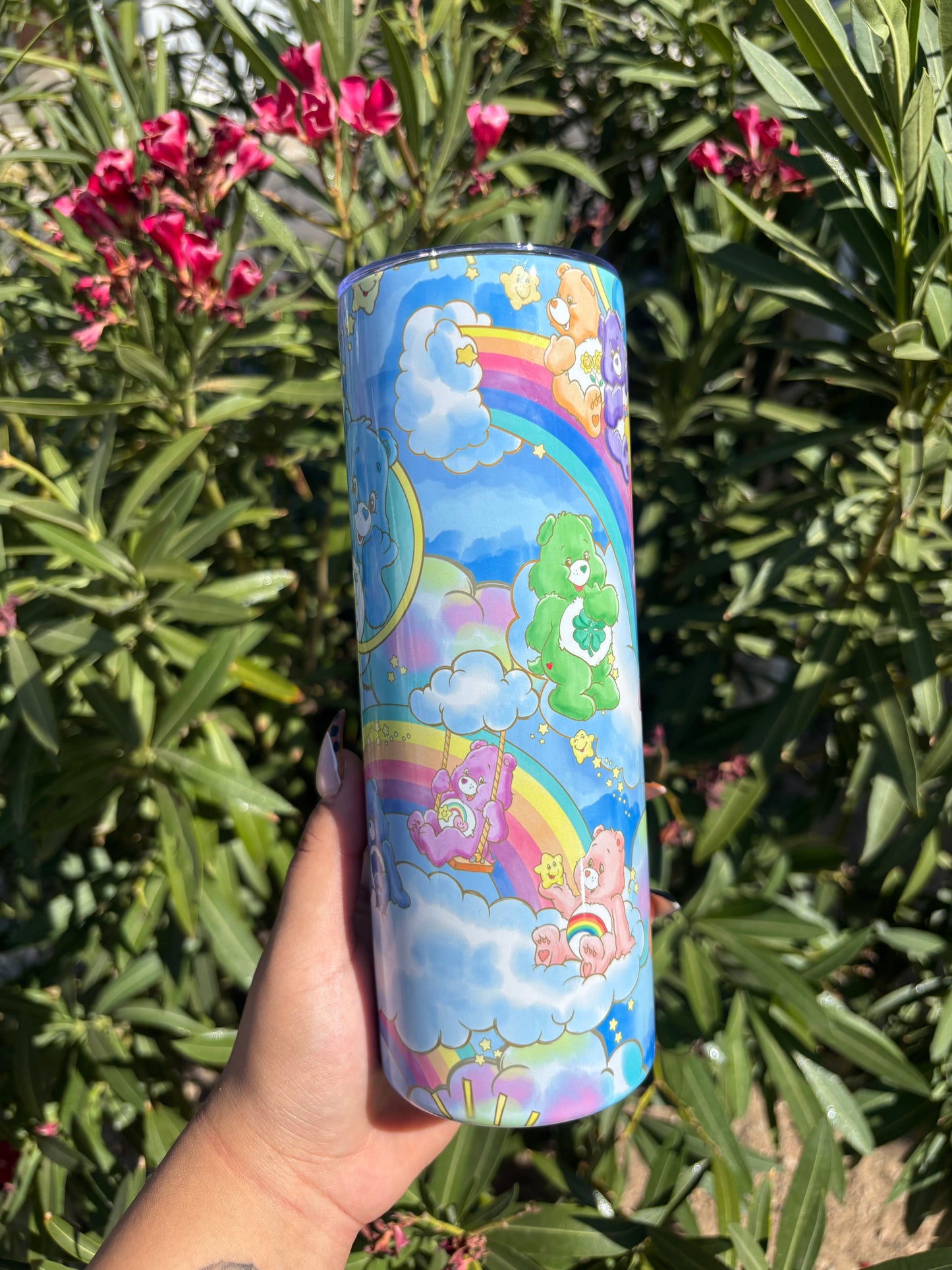 Care bear tumbler