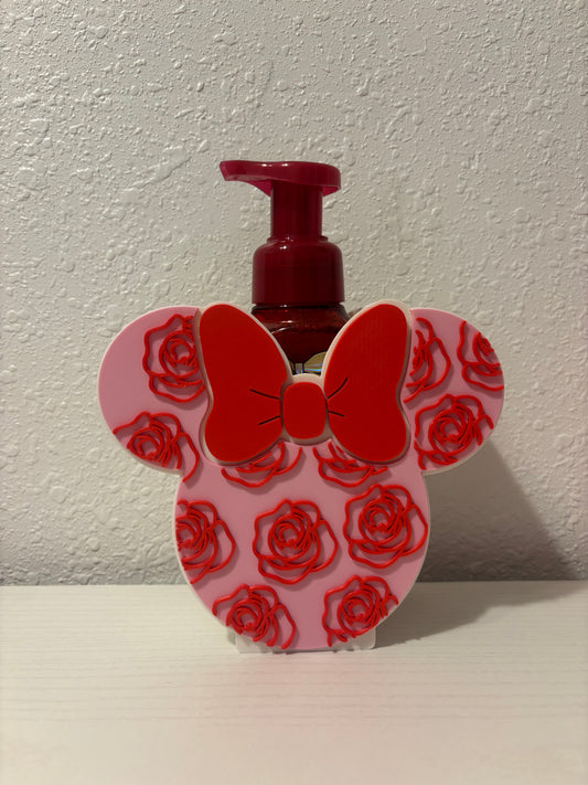 Valentine’s Day rose soap holder