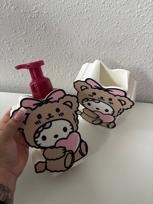 HK bear soap holder