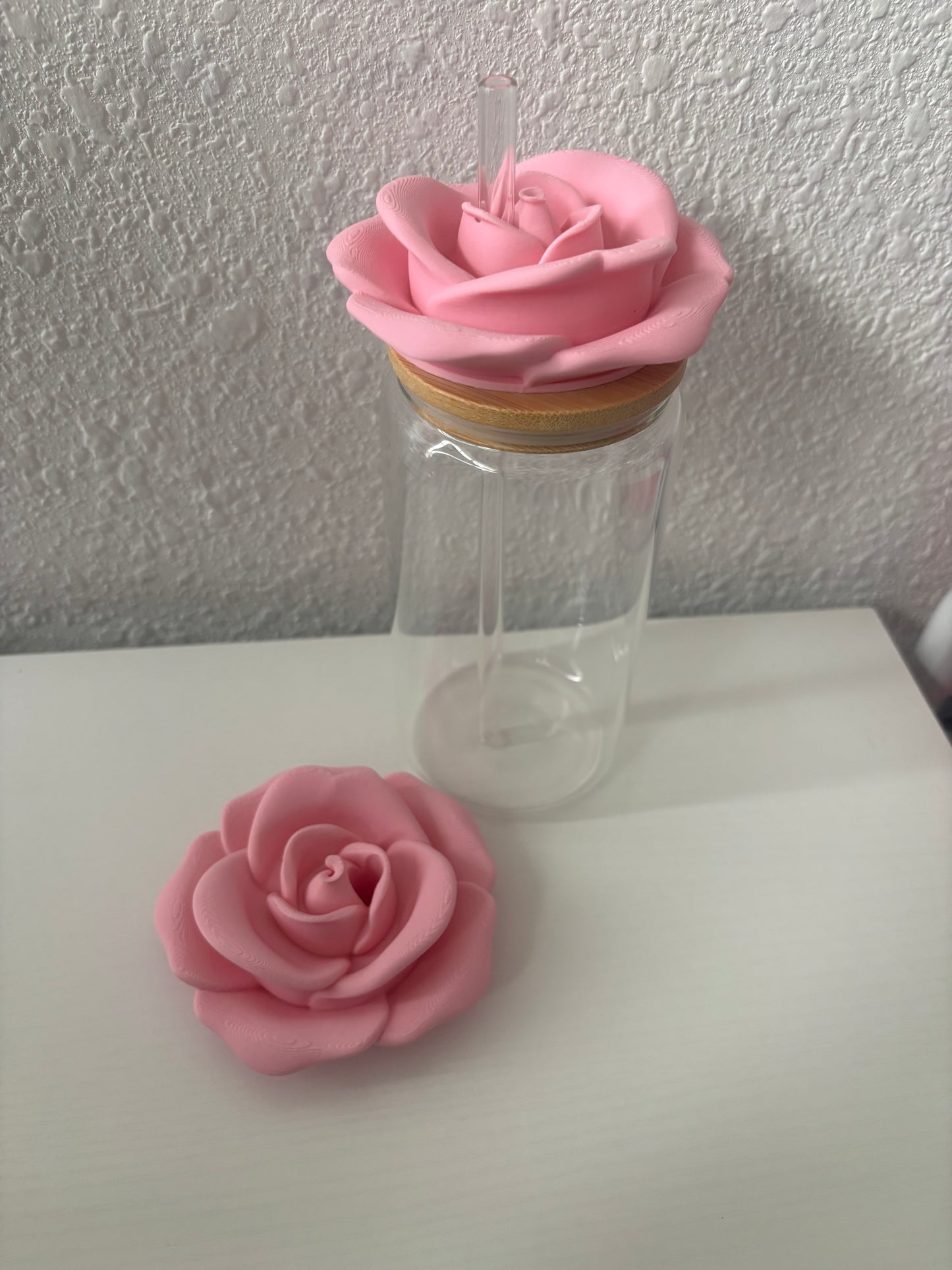 Rose lid topper