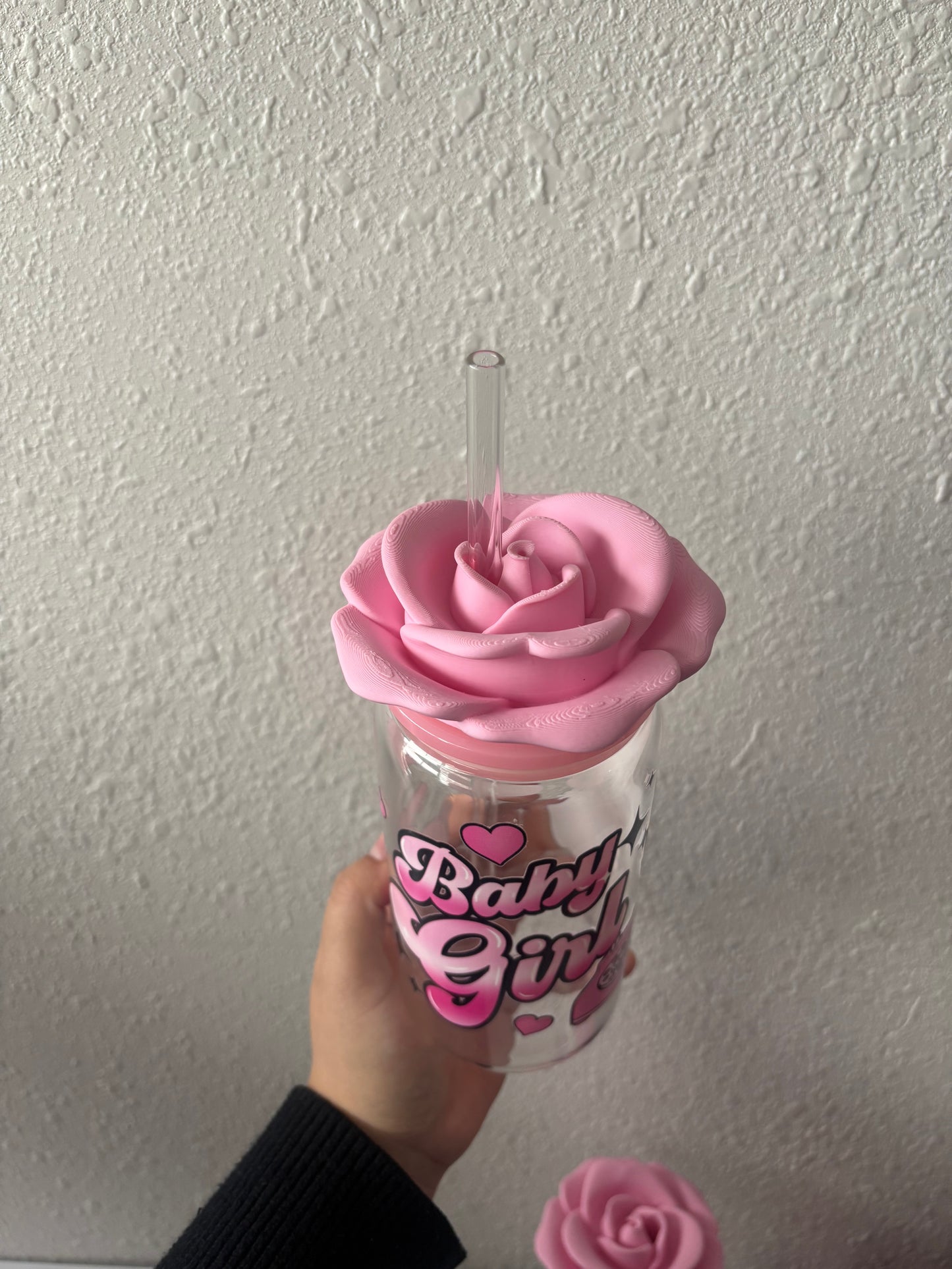 Rose lid topper