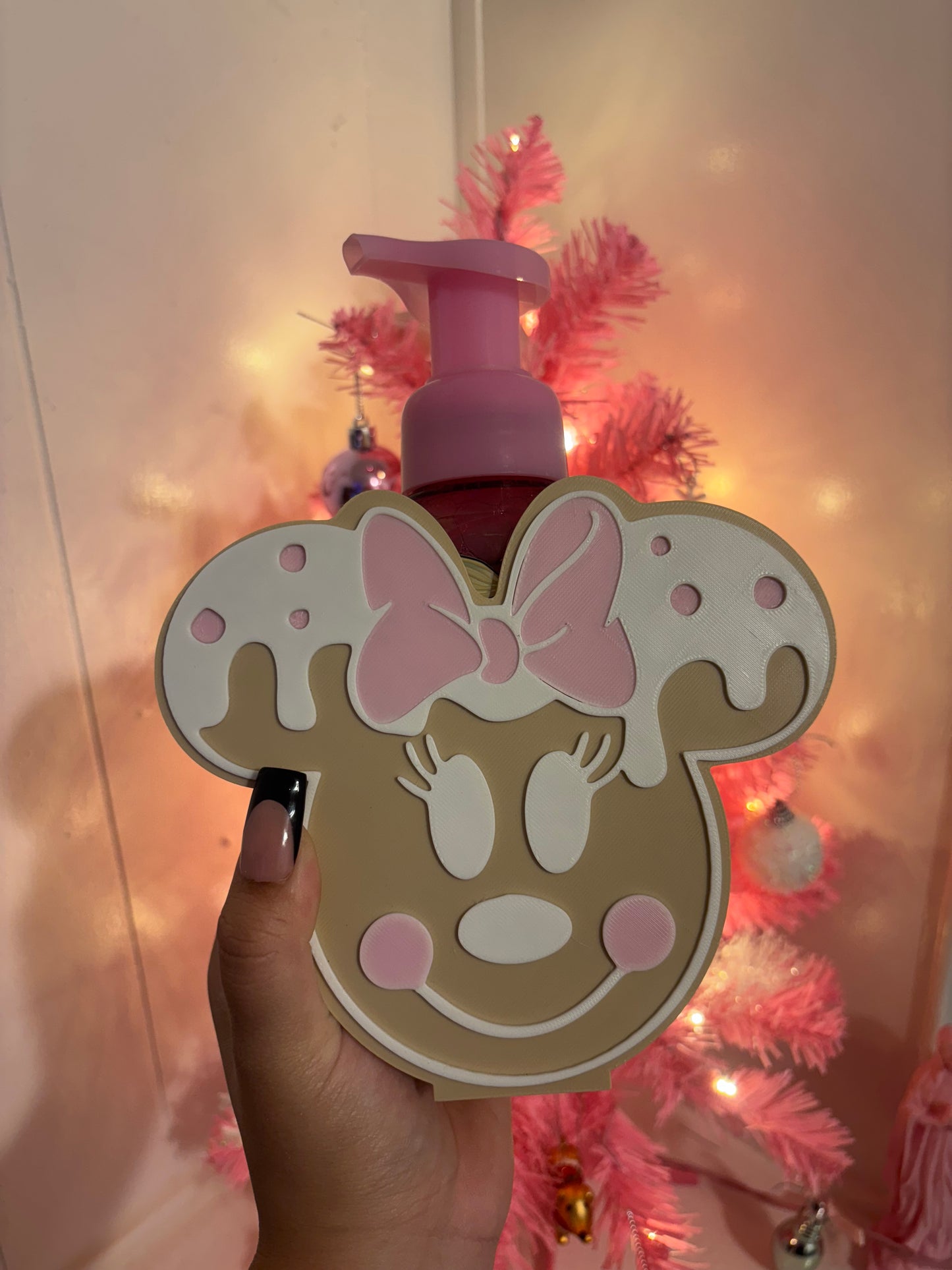 Minnie Mouse bath & body soap holder