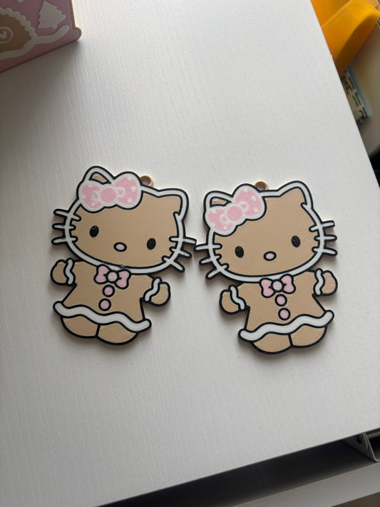 Hk gingerbread tree ornaments