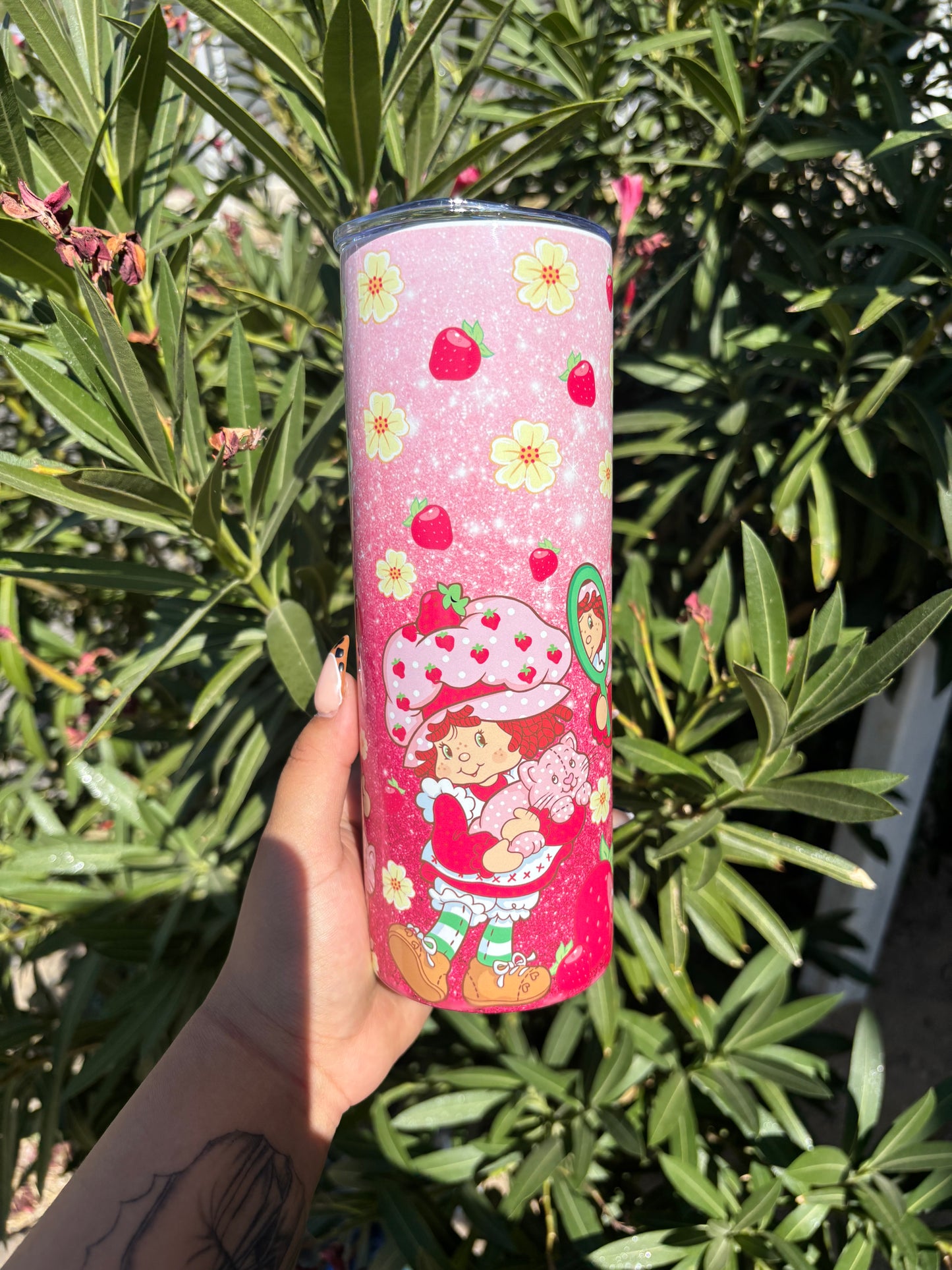 Strawberry shortcake tumbler