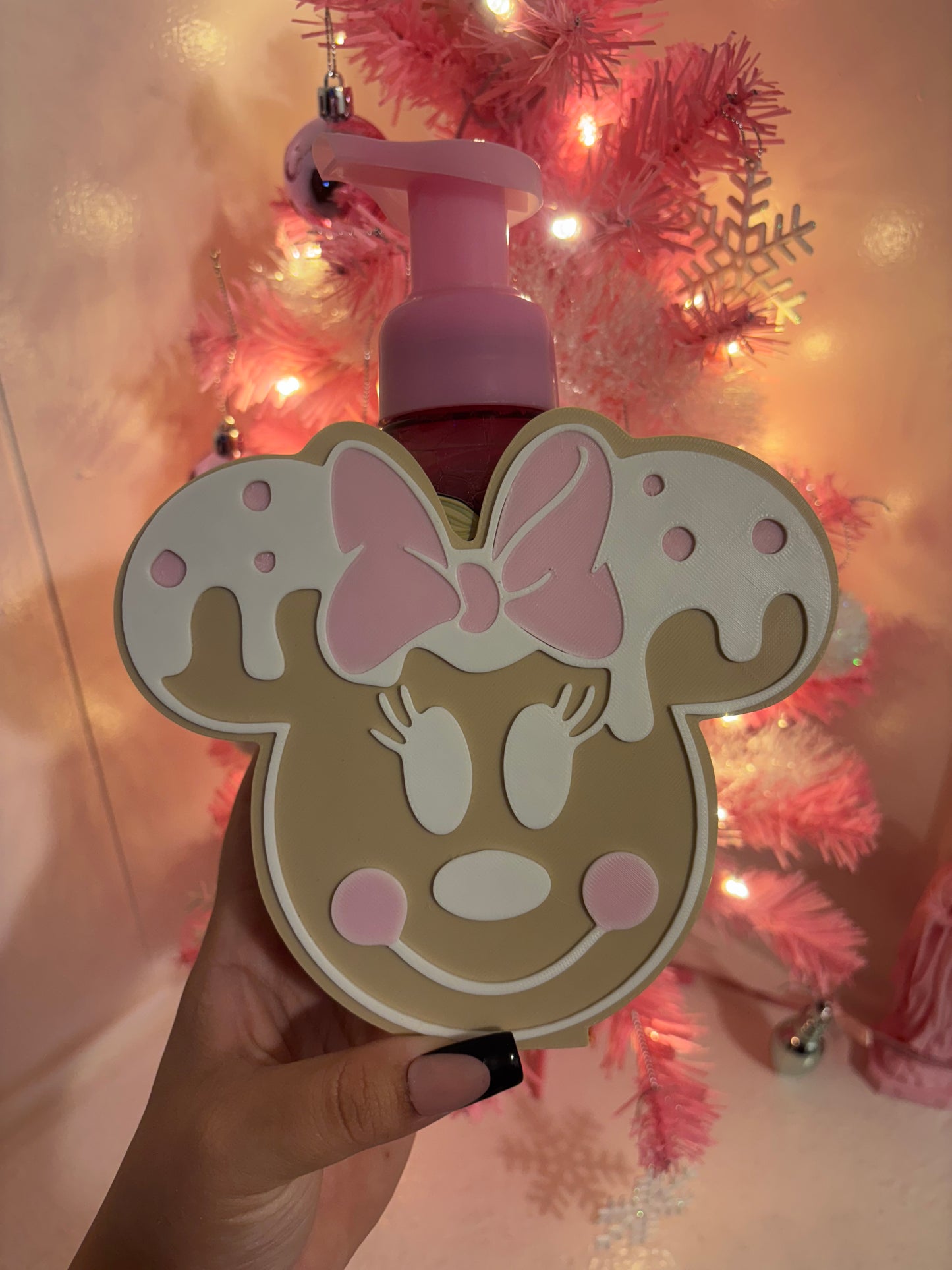 Minnie Mouse bath & body soap holder