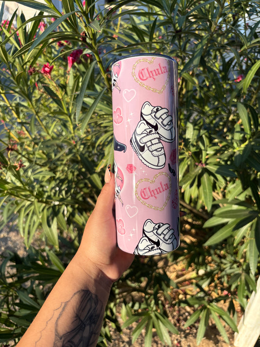 Pink cortez tumbler