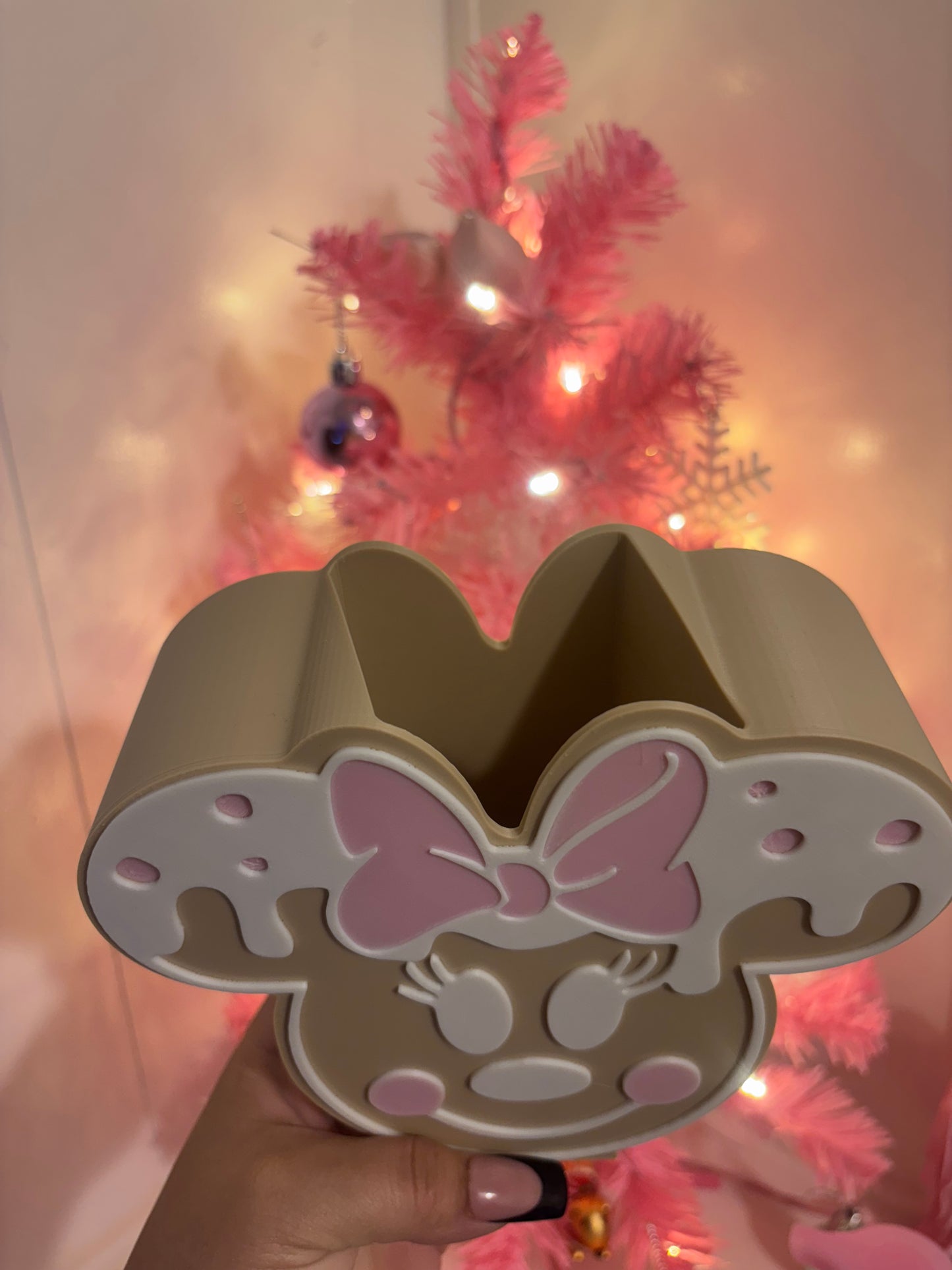 Minnie Mouse bath & body soap holder