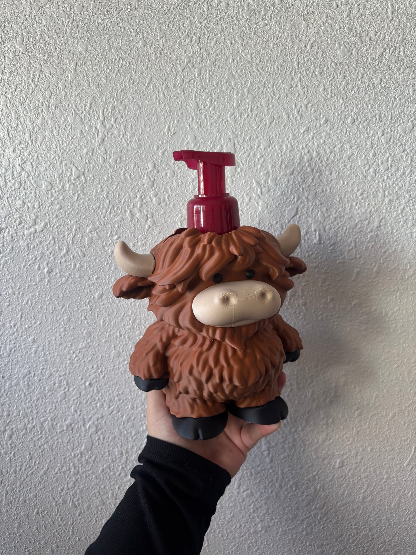 Highland cow soap holder