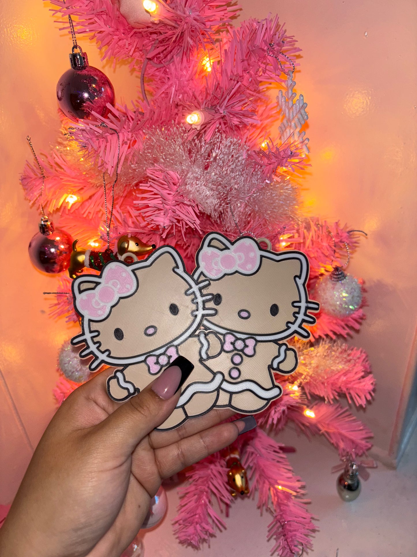 Hk gingerbread tree ornaments